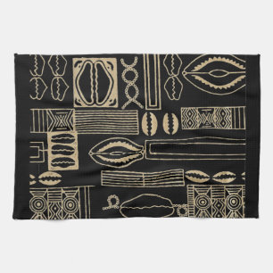 Afrocentric tea towel