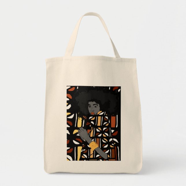 Afrocentric Tote Bag (Front)