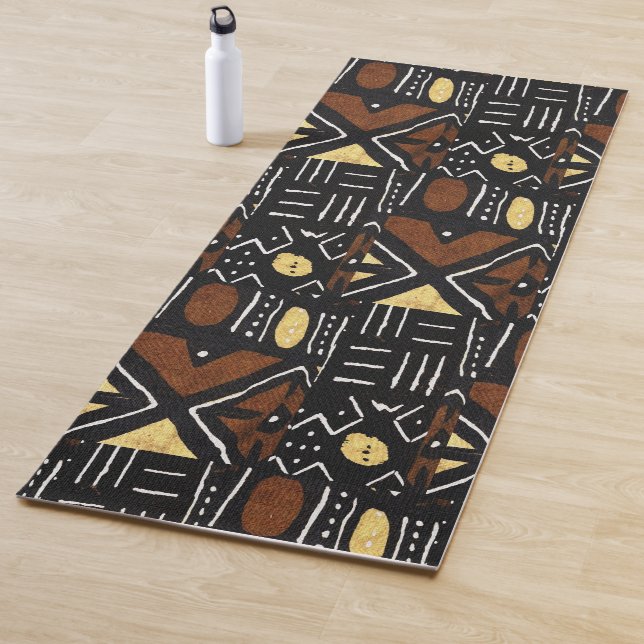 Afrocentric Urban Modern Yoga Mat (In Situ)