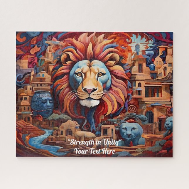 Afrofuturism :Vibrant African Beauty & Heritage Jigsaw Puzzle (Horizontal)