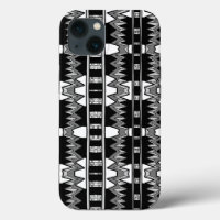 Afrofuturist Pattern Grey