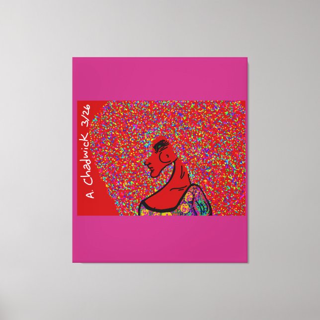 AfroQueen  Canvas Print (Front)