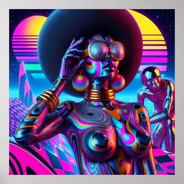 Afrostonic - Ken Gauge Art Poster (Front)