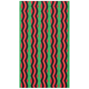 AfroWave Custom Cotton Tablecloth, 60"x104" Tablecloth
