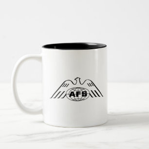 AFS Logo 1969 Two-Tone Mug, 11 oz Coffee Mug
