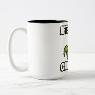 after a while crocodile alligator  Two-Tone coffee mug