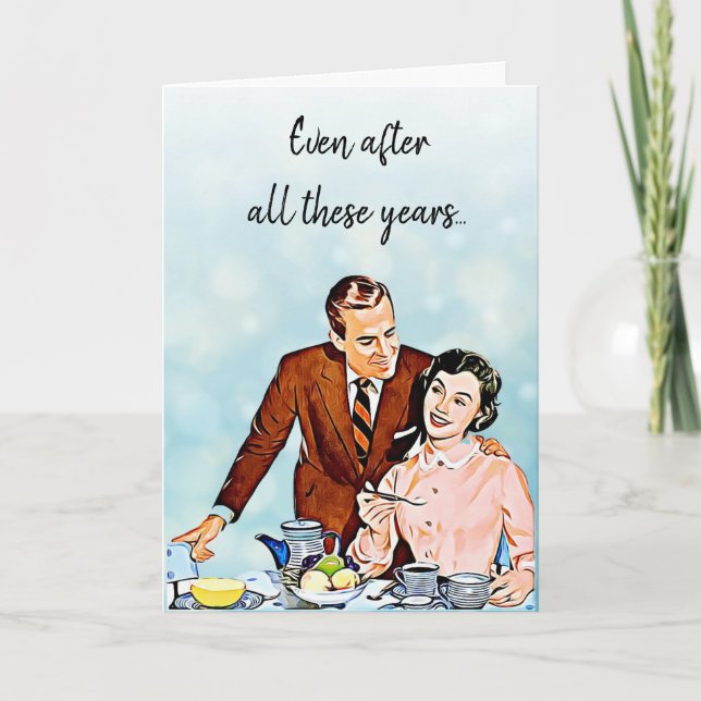 After All These Years Anniversary Card (Front)