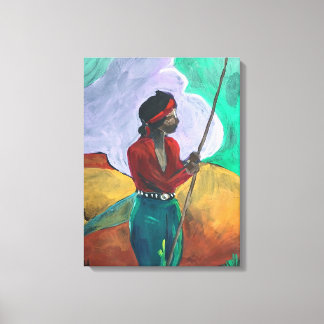 After Drawing - The Little Shepard Canvas Print