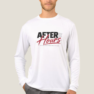 After Hours – Minimal Streetwear Typography T-Shir Tri-Blend Shirt