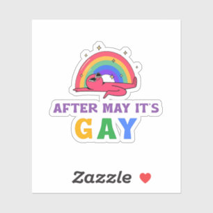 After May It's Gay Funny LGBT Pride Month 