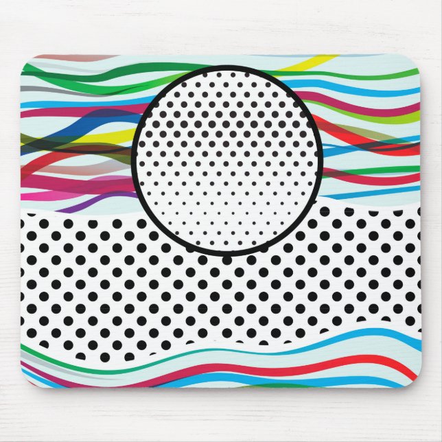 After Morris and POP Chiffon Scarf Mouse Pad (Front)