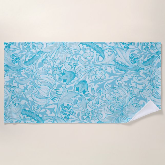 After Morris Lily-3 Beach Towel (Front)