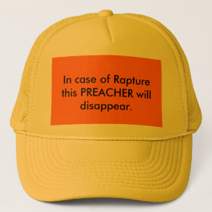 After Rapture Preacher Hat