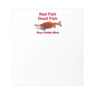 After Salmon - Stop Pebble Mine Notepad