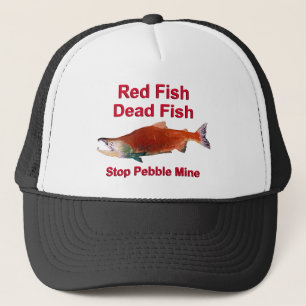 After Salmon - Stop Pebble Mine Trucker Hat