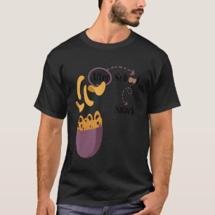 After School Snack Teacher Apple Sayings T-Shirt