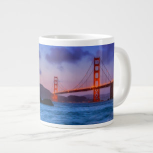 After sunset out at Baker Beach Large Coffee Mug