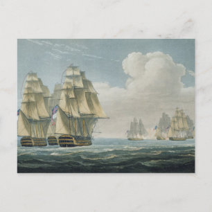 After the Battle of Trafalgar, October 21st, 1805, Postcard