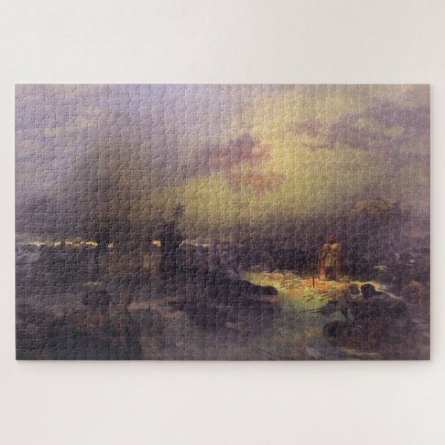 After the Battle of Vítkov Hill - Alphonse Mucha  Jigsaw Puzzle (Horizontal)