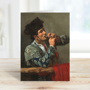 After the Bullfight   Mary Cassatt Card