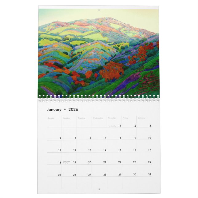 After the Fire 2015 Robin Purcell Watercolors Calendar (Jan 2026)