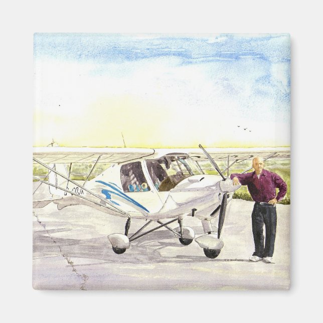 'After the Flight' Magnet (Front)