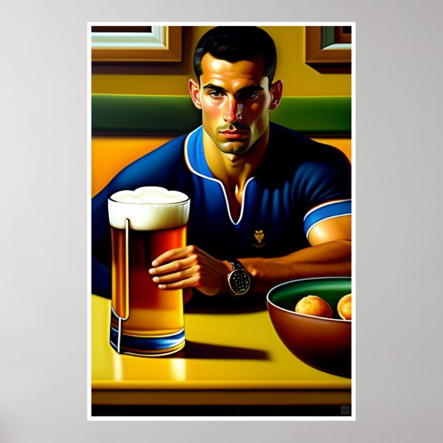 After The Game - Rugby Art Print (Front)