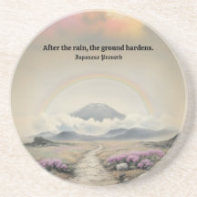 After the Rain (Japanese Watercolor Landscape Art)