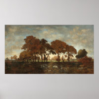 After the Rain - Théodore Rousseau Fine Art