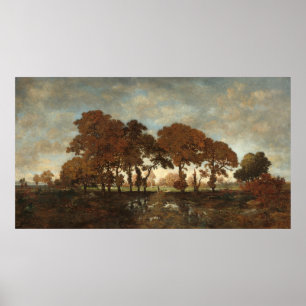 After the Rain - Théodore Rousseau Fine Art Poster