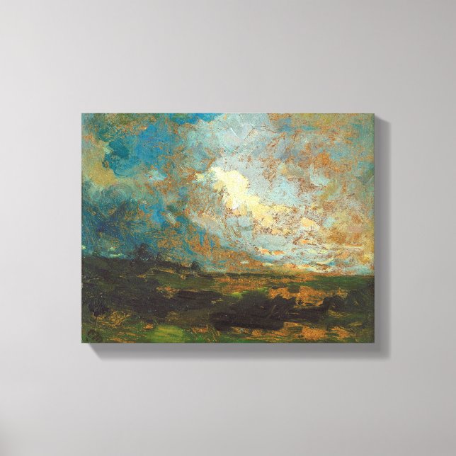 After the Shower - Edward Mitchell Bannister  Canvas Print (Front)