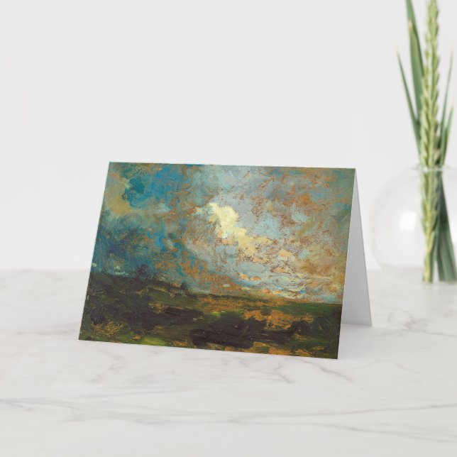 After the Shower - Edward Mitchell Bannister  Card (Front)