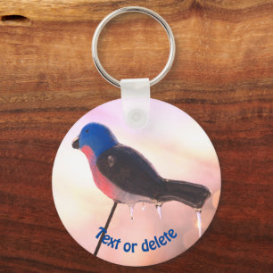 After The Storm Winter Nature Personalized Key Ring