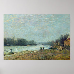 After the Thaw, the Seine at Suresnes Bridge Poster