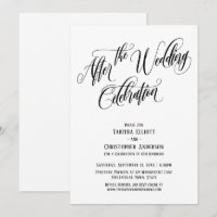 After the Wedding Celebration Elaborate Script