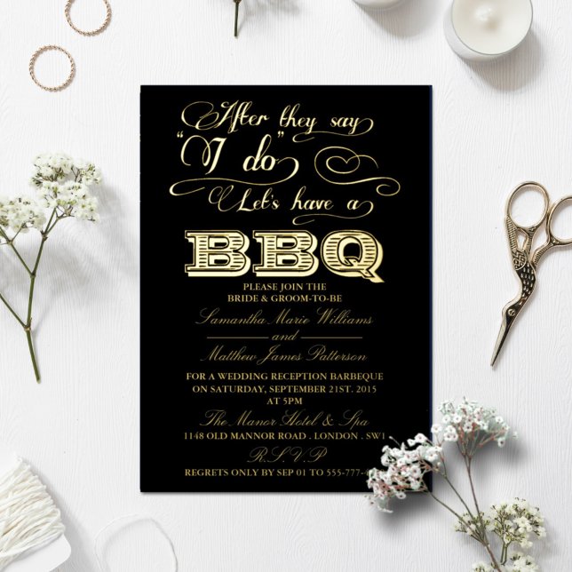 After They Say I Do, Lets Have A BBQ! Wedding Real (Creator Uploaded)