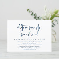 After we do, we dine, Wedding Elopement Brunch