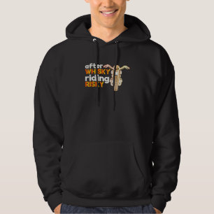 After Whisky Riding Risky Biker Motorcycle Whisky Hoodie