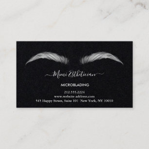 Aftercare Instructions Eyebrow Ros Microblade Logo Business Card