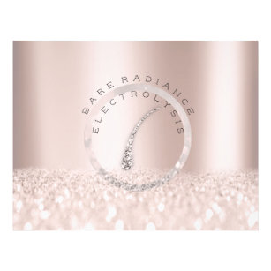 Aftercare Instructions Rose Electrolysis Logo Grey Flyer