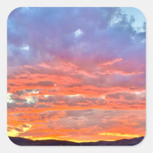 Afterglow Square Sticker