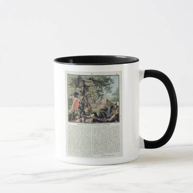Aftermath of the Battle of Ivry (1590), engraved b Mug (Right)
