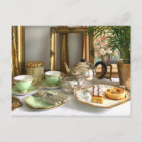 Afternon Tea Postcard