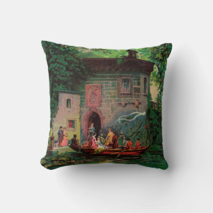 Afternoon at Lake Como Cushion