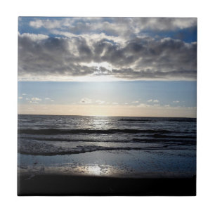 Afternoon at the Beach Tile