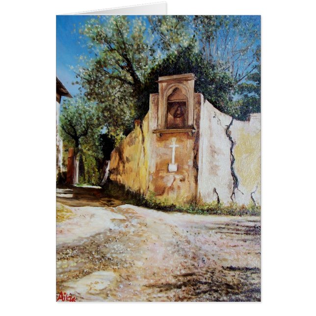 AFTERNOON IN RIMAGGIO / Tuscany View (Front)