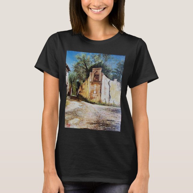 AFTERNOON IN RIMAGGIO / Tuscany View T-Shirt (Front)