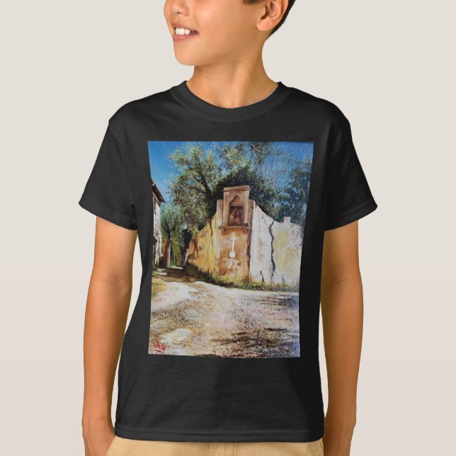 AFTERNOON IN RIMAGGIO / Tuscany View T-Shirt (Front)