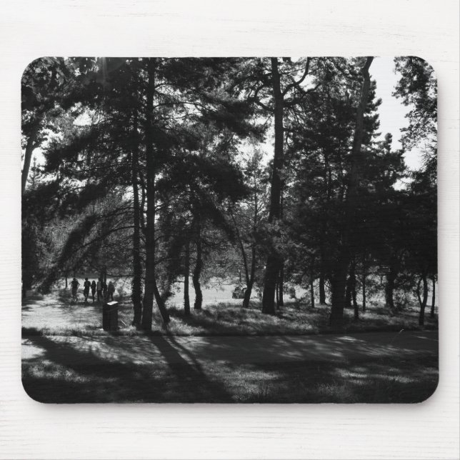 Afternoon in the Park Mouse Pad (Front)