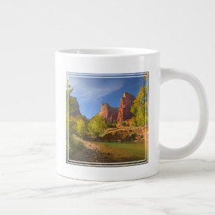 Afternoon In Zion National Park Large Coffee Mug